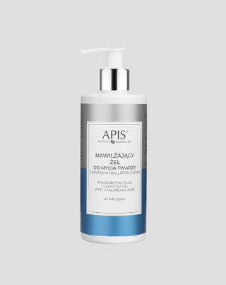 Hydratační a zklidňující gel na mytí obličeje s kyselinou hyaluronovou Apis - 1