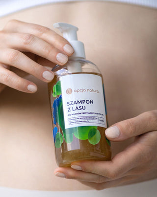 Lesní šampon pro mastné vlasy s jemnými vlasy a aloe Opcja Natura - 2