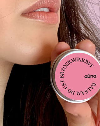 Broskvový balzám na rty, který hydratuje a zabraňuje praskání rtů Auna - 3