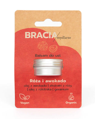 Regenerační balzám na rty z růže a avokádo s vitamínem E Bracia Mydlarze - 3