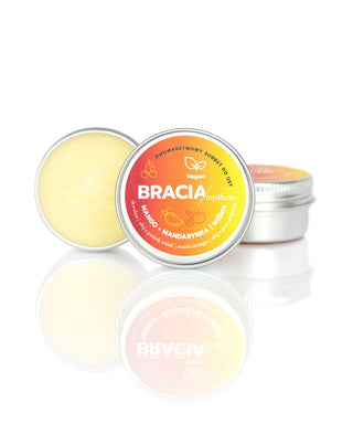 Ovocný sorbet pro suché a popraskané rty třešeň, mango a mandarinka Bracia Mydlarze - 4