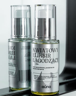 Květinový elixír zklidňující pro kuperovanou pleť s extraktem z kaštanu Auna - 2