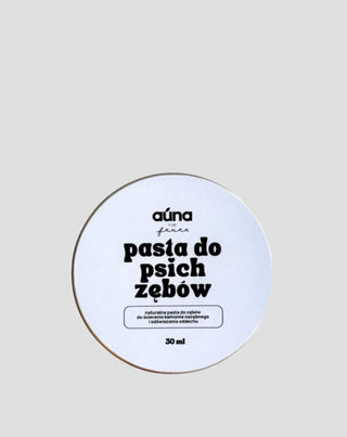 Kokosovo-banánová zubní pasta pro psy neutralizuje zápach a odstraňuje zubní kámen Auna For Fauna 30 ml - 1