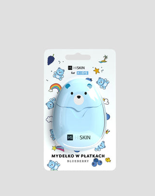 Mýdlové vločky pro děti modré Blueberry HiSkin for Kids 50 kusů - 1