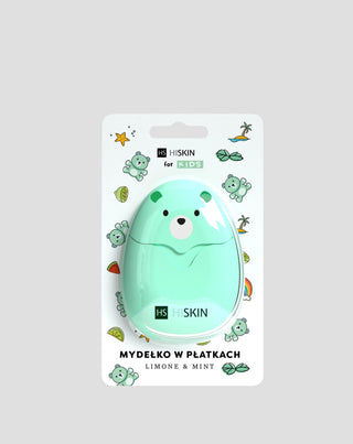 Mýdlové vločky pro děti mátové limone & mint HiSkin for Kids 50 kusů - 1