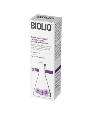 Zpevňující a vyhlazující krém pro pokožku očí a rtů 45+ Bioliq