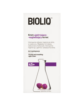 Zpevňující a vyhlazující noční krém 45+ Bioliq