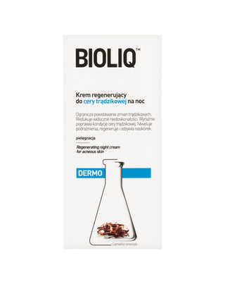 Regenerační noční krém Dermo Bioliq pro aknózní pleť - 1