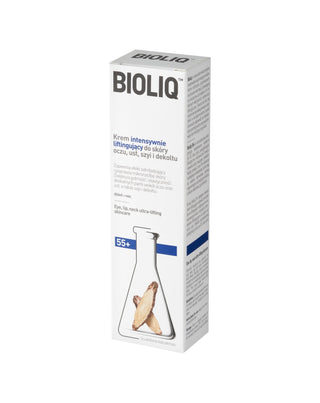 Intenzivně liftingový krém na pokožku očí, rtů, krku a dekoltu 55+ Bioliq