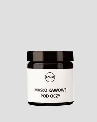 Kávové máslo pod očima, aby se zabránilo zábleskům a zabarvení la-le 30 ml - 1