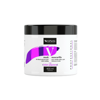 Maska pro blond a šedé vlasy ochlazující barvu Professional Vis Plantis - 1