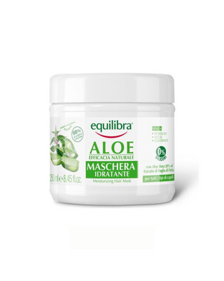 Hydratační maska na vlasy z aloe vera pro růst vlasů Equilibra - 1