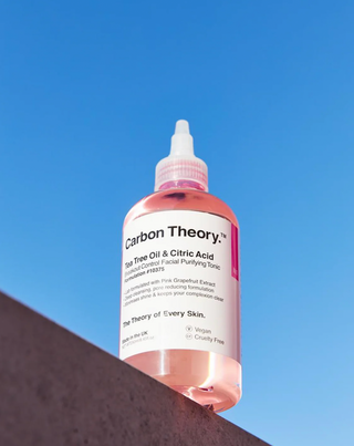 Čisticí tonikum s olejem z čajovníku a kyselinou citronovou Tonikum proti vyrážkám Carbon Theory_3 - 3