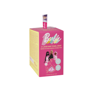 Oboustranný vlasový turban Barbie Double Sided Hair Wrap Sport&Satin Pink Panther Glov - 2