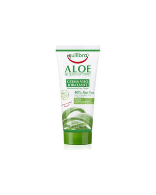Aloe hydratační krém na obličej s olejem ze sladkých mandlí Equilibra - 1
