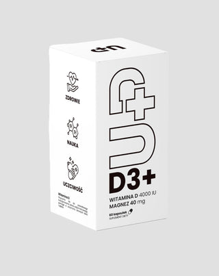 Doplněk stravy Up D3+ Vitamin D3 v kombinaci s hořčíkem UP Health Pharma 60 kapslí - 1