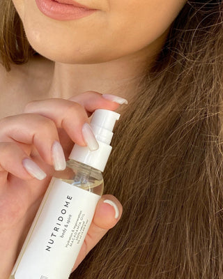 100% přírodní makadamový olej obnovující lesk vlasů Nutridome - 3