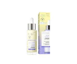 Ošetření proti vráskám s 0,2% retinolem a niacinamidovým sérem Shot Eveline Cosmetics - 1