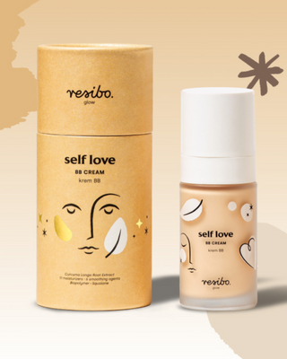 Přírodní a ekologický krém na obličej BB Self Love ve světle béžové barvě 30 ml Resibo - 2
