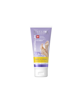 Vyhlazující a exfoliační krém na nohy s AHA kyselinami 20% Revitalum Eveline - 1