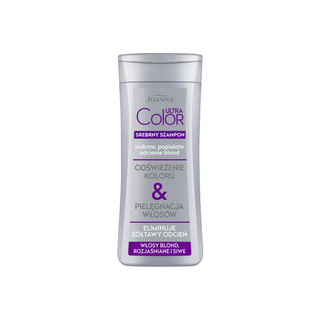 Stříbrný šampon popel odstíny blond redukující nažloutlý odstín Ultra Color Joanna - 1