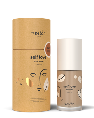 Přírodní a ekologický BB Self Love pleťový krém v Sunny Beige 30 ml Resibo - 2