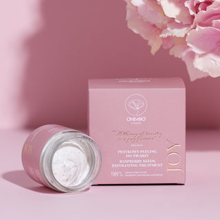 Kamenný peeling na obličej s AHA kyselinami a papainem, které stimulují cirkulaci Joy Ritualia Onlybio. - 2