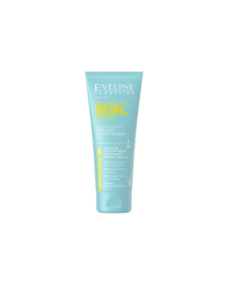 Mikrozłuszczający peeling pasta maska 3 w 1 antybakteryjny Perfect Skin Acne Eveline