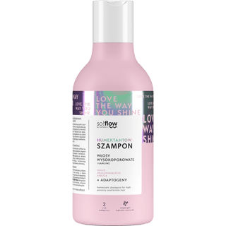 Humektant šampon pro vysoce porézní a rozbitné vlasy so!flow - 1