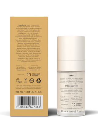 Rozjasňující a hydratační krém na obličej Glow Player 30 ml Resibo - 3