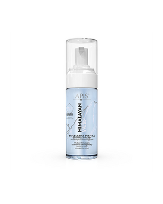 Himálajská vodní micelární čisticí pěna na obličej s himalájskou vodou a ashwagandha Apis - 3