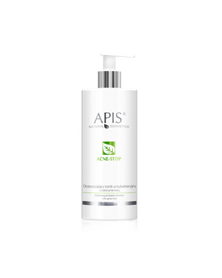 Čisticí antibakteriální tonikum se zeleným čajem Acne-Stop Apis - 1
