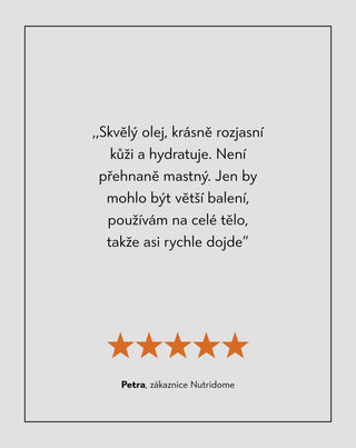 Rozjasňující tělový olej s rozjasňujícím efektem s jojobovým a arganovým olejem Nutridome - 5