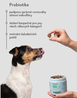 Probiotika pro psy, doplňkové krmivo pro podporu trávení a imunity Oggo 180 g - 2