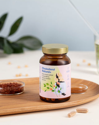 Doplněk stravy na podporu vysokého cholesterolu s monakolinem K Cholesterol Natural+ Health Labs Care 60 kapslí - 3