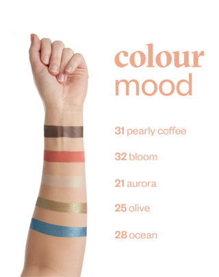 Lesklé oční stíny Colour mood v odstínu nana 29 Night Paese