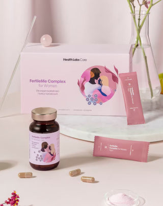 Doplněk pro plodnost žen Podpora: FertileMe Complex pro ženy Health Labs Care