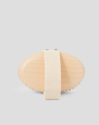 Masážní kartáč suchý z přírodního dřeva a vlákna pro pálení žáhy č. 1 Hhuumm - 3