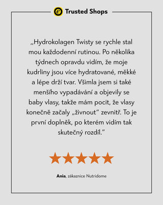 Vlasový hydrokolagen s biotinem pro posílení a hydrataci vlasů zevnitř Twisty 210 g - 5