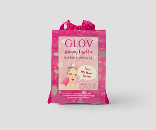 Vlasová páska nastavila dvě rukavice na odstranění make-upu a každodenní péči o pleť Glov - 2