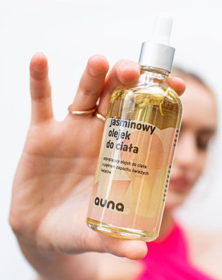 Jasmínový tělový olej s přírodními oleji a vitamínem E Auna - 3