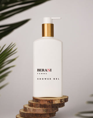 Krémový, přírodní sprchový gel pro ženy pro jemnou pokožku Berani Femme - 2