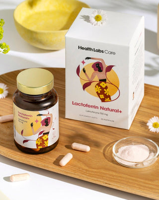 Doplněk stravy s laktoferinem 150 mg z kravského mléka Lactoferrin Natural+ Health Labs Care - 2