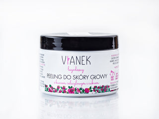 Zklidňující peeling na pokožku hlavy kyselinou salicylovou a cukrem proti lupům Vianek - 1