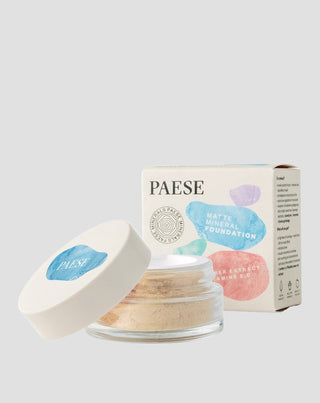 Matující minerální make-up Přírodní 102W Paese Minerals