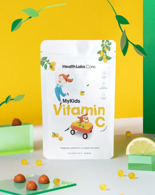 Veganský vitamín C v kojeneckých gelech MyKids Vitamin C Health Labs Care - 2