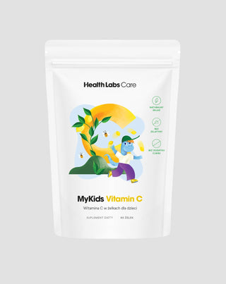 Veganský vitamín C v kojeneckých gelech MyKids Vitamin C Health Labs Care - 1