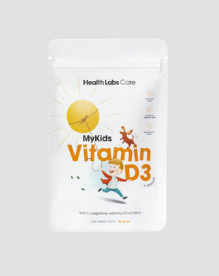 Veganský vitamín D pro děti MyKids Vitamin D3 v želé Health Labs Care 60 kusů - 1