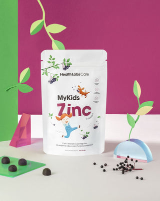 Zinek pro děti v želé MyKids Zinc Health Labs Care 60 ks. - 2