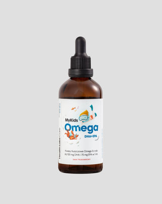 EPA a DHA omega-3 kyseliny v kapkách pro děti MyKids Omega Health Labs Care - 1